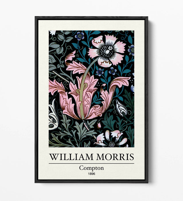 Floral Canvas Art – Handmade British Wall Decor | William Morris Print Canvas