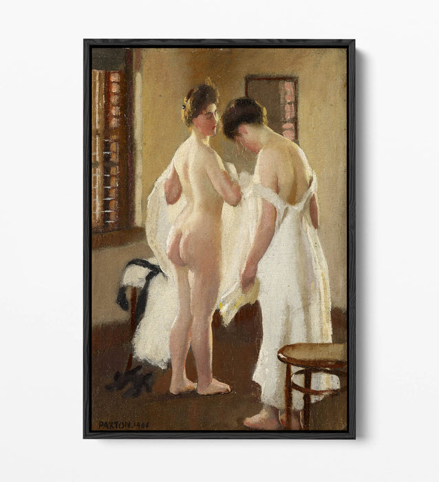 Canvas Wall Art | Handmade Float Effect Canvas Print - William McGregor Paxton