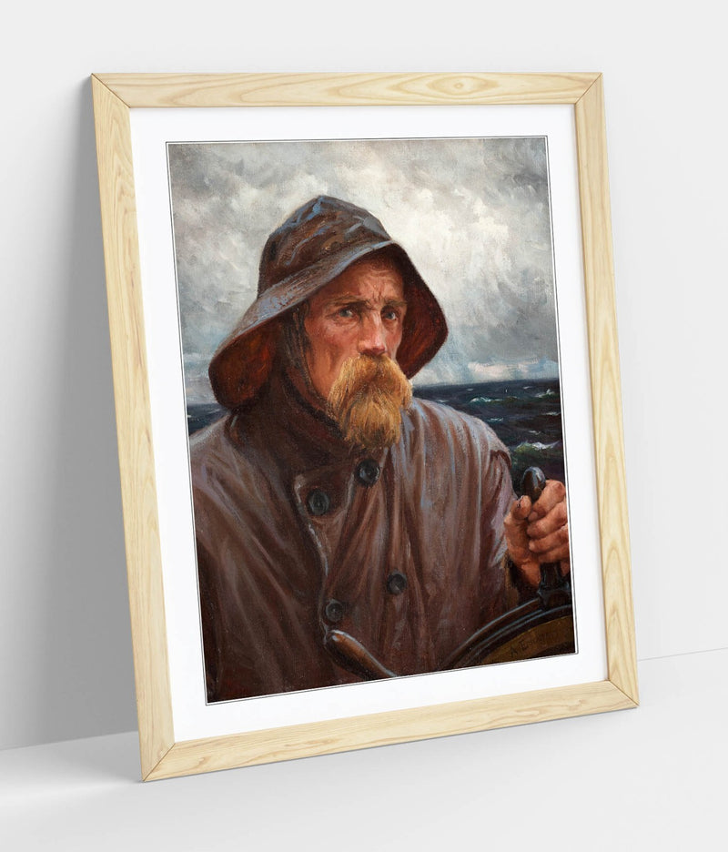 Framed Wall Art - Albert Edelfelt Sailor From Uusimaa Poster Print | Matte Paper