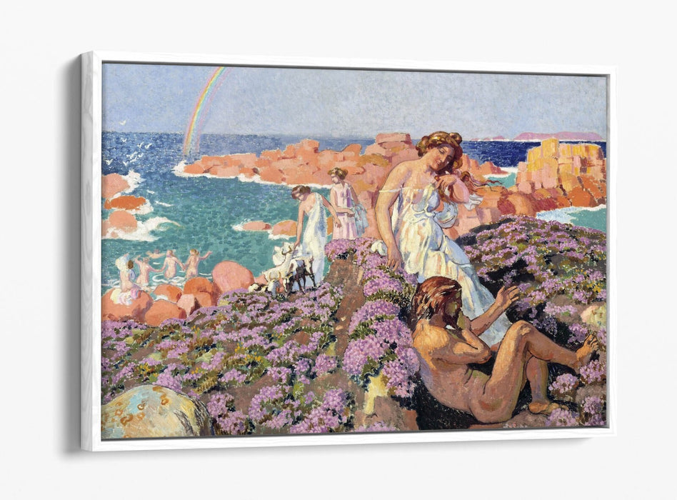 Canvas Wall Art Print – Maurice Denis Ulysses With Calypso | Float Effect Canvas