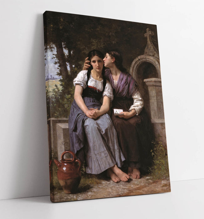 Canvas Wall Art – Elizabeth Jane Gardner Confidence Painting | Premium Satin Finish Print