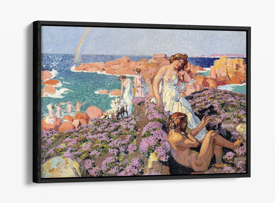 Canvas Wall Art Print – Maurice Denis Ulysses With Calypso | Float Effect Canvas
