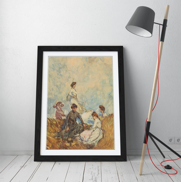 Framed Wall Art - Frances Hodgkins The Hilltop Painting Print | Handmade UK
