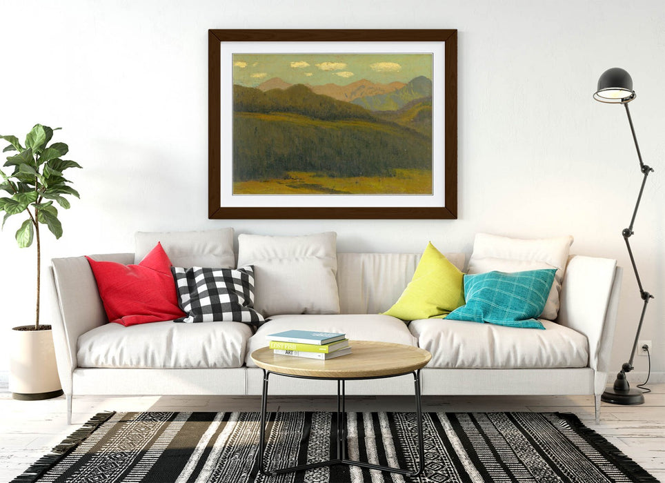 Framed Wall Art - Ferdinand Katona Krajina Painting Print | Handmade Matte Finish Poster