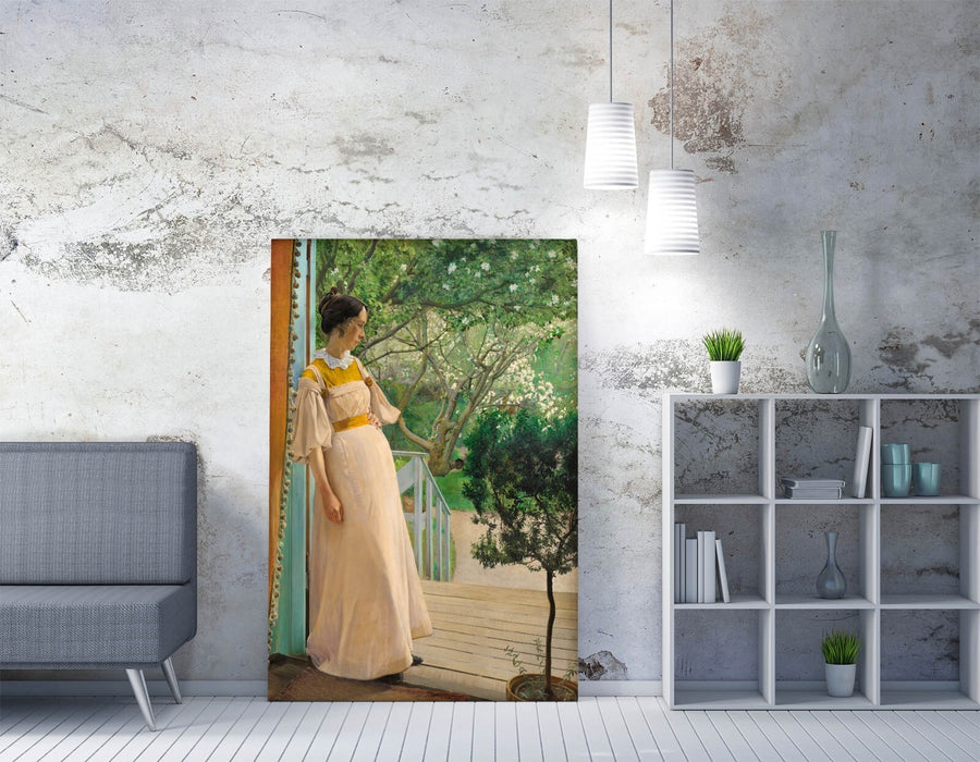 Canvas Wall Art – L.A Ring The Artist’s Wife | Handmade UK Canvas Print