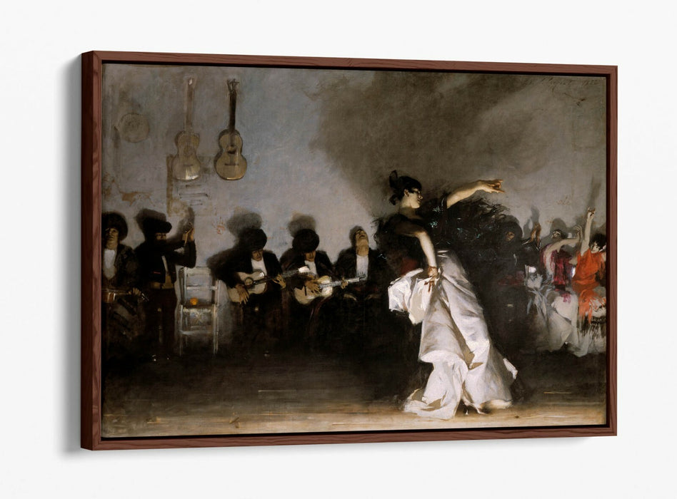 Float Effect Canvas Art – Spanish Dancer Wall Print With Premium Scratch Resistant Finish