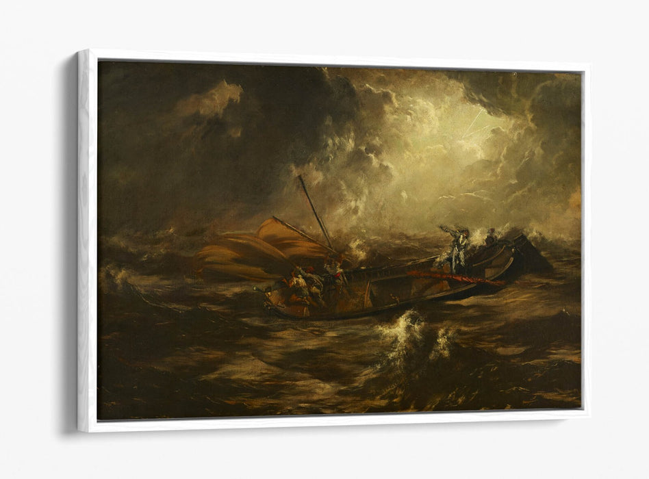 Canvas Wall Art – ANTON ROMAKO Sea Storm | Float Effect Premium Print