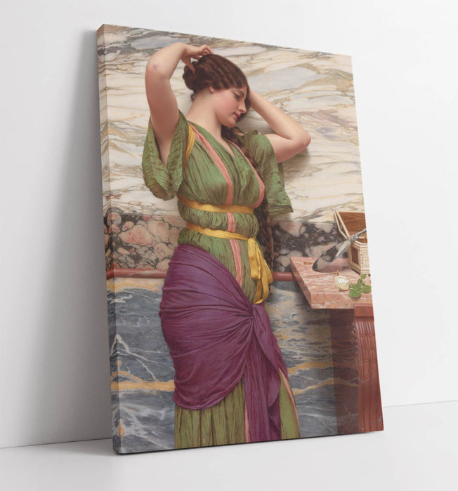 Canvas Wall Art - John William Godward Print on Premium Archival Grade Canvas