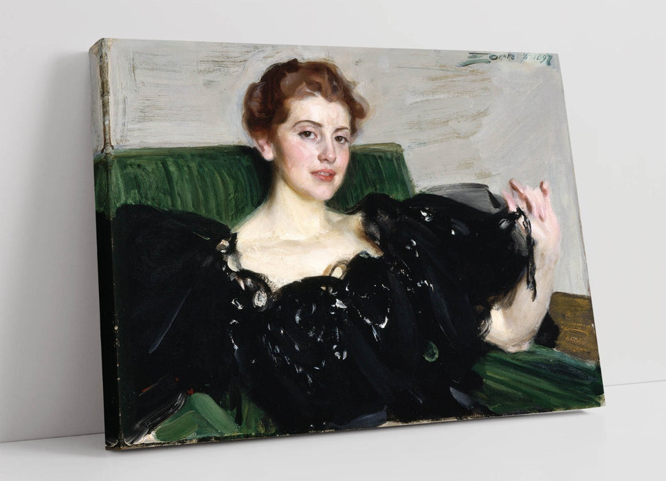 Canvas Art Print - Anders Zorn Lucy Turner Joy Handmade Wall Art Canvas