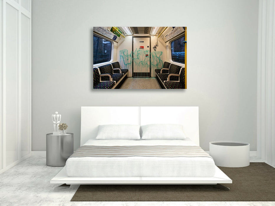 BANKSY LONDON UNDERGROUND MASK RAT CANVAS WALL ART PRINT ARTWORK GRAFFITI