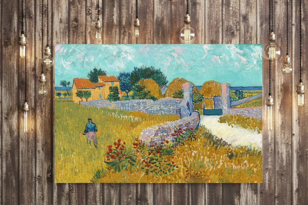 Van Gogh Farmhouse in Provence CANVAS WALL ART PAINTING PRINT ARTWORK CLASSIC