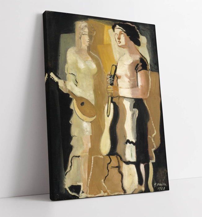 Canvas Wall Art - Musicians Canvas Print by Yrjo Ollila | Premium Satin Finish