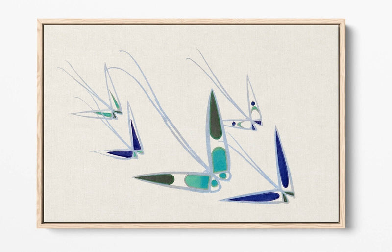 Canvas Wall Art | Vibrant Butterfly Print With Float Effect & Scratch Resistant Finish