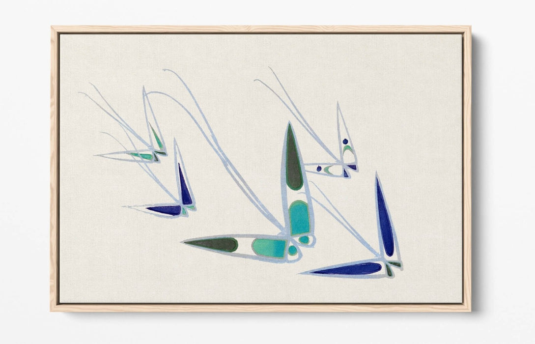 Canvas Wall Art | Vibrant Butterfly Print With Float Effect & Scratch Resistant Finish