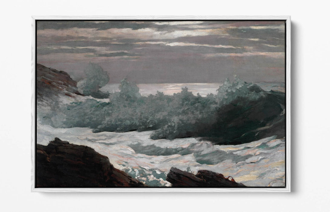 Float Effect Canvas Art - Winslow Homer Early Morning After Storm At Sea Print