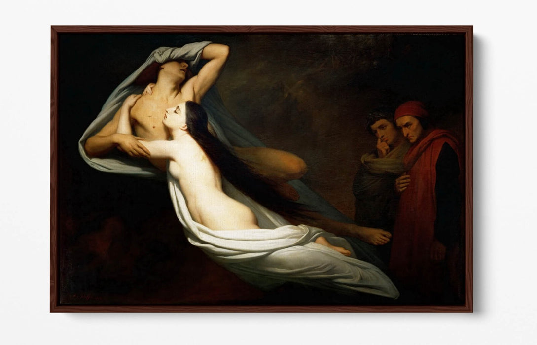 Float Effect Canvas Art – Ghosts of Paolo & Francesca Premium Wall Print