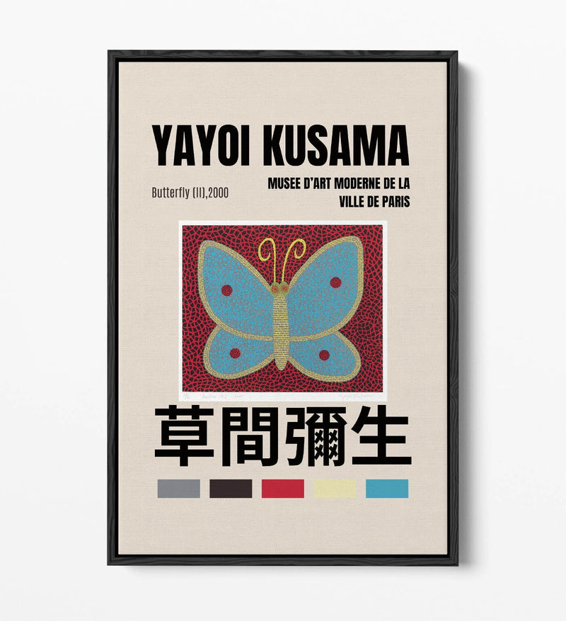 Butterfly Canvas Art – Contemporary Wall Decor With Float Effect Canvas Print
