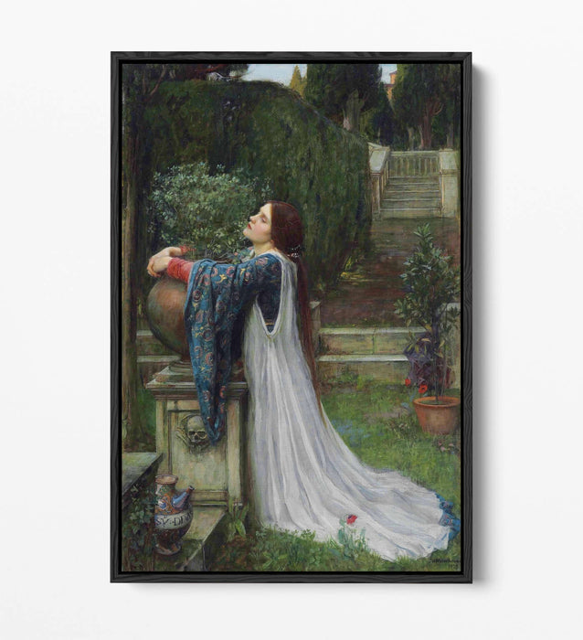 WATERHOUSE ISABELLA AND THE POT OF BASIL -FLOAT EFFECT CANVAS WALL ART PIC PRINT