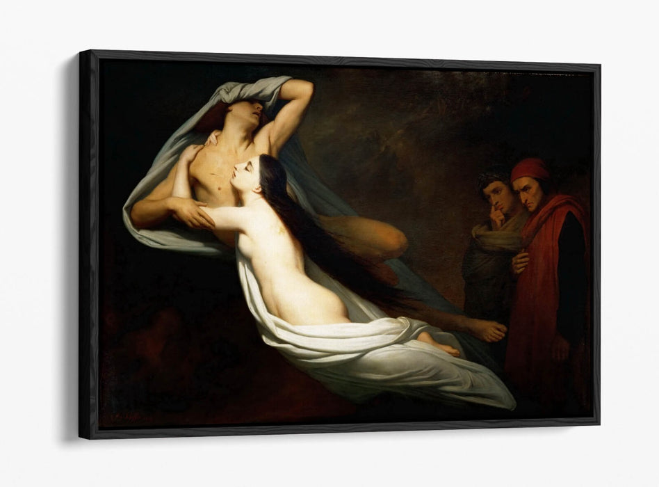 Float Effect Canvas Art – Ghosts of Paolo & Francesca Premium Wall Print
