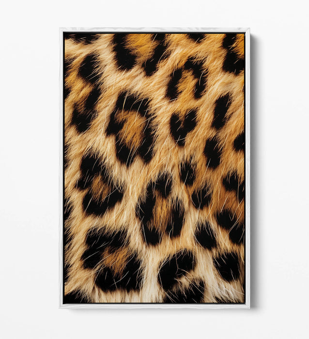 Cheetah Print Canvas - Premium Handmade Animal Wall Art | Float Effect Canvas