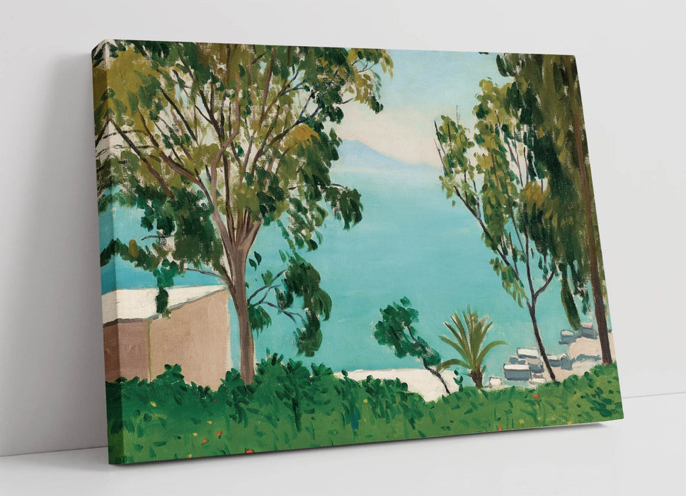 Canvas Wall Art – Albert Marquet Beach Scene Through Trees | Premium Handmade Print