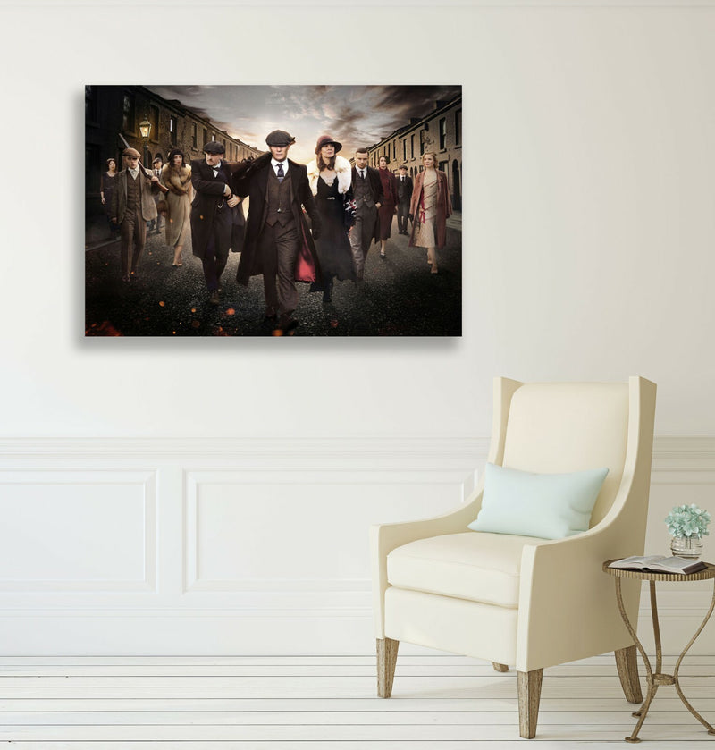 Peaky Blinders Crew - canvas wall art
