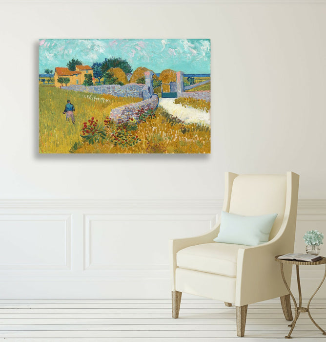 Van Gogh Farmhouse in Provence CANVAS WALL ART PAINTING PRINT ARTWORK CLASSIC