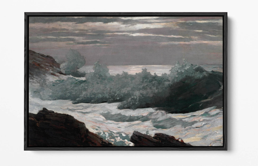 Float Effect Canvas Art - Winslow Homer Early Morning After Storm At Sea Print