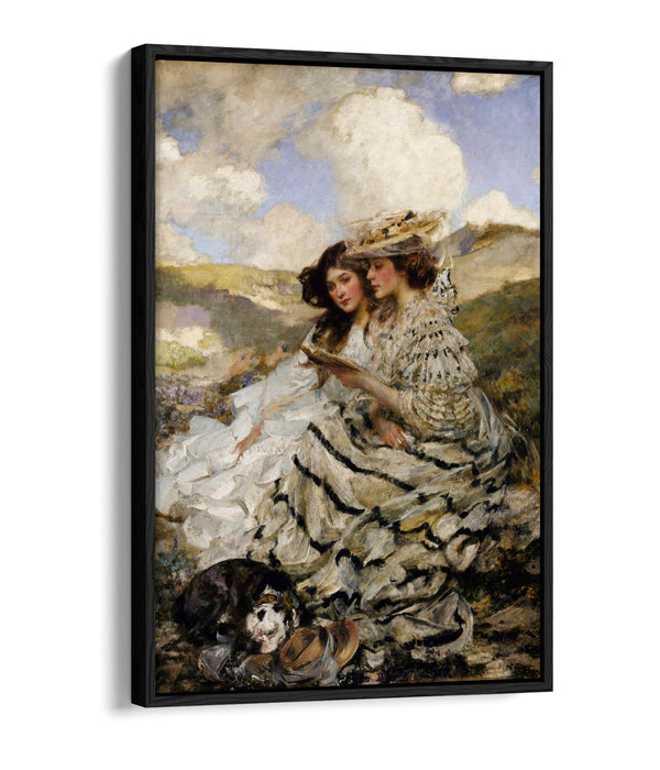 Canvas Wall Art | On The Dunes – Handmade Float Effect Print with Premium Finish