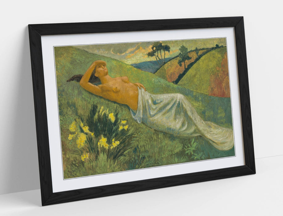Framed Wall Art - Paul Serusier Valkyrie Wall Decor | Matte Finish Poster Print