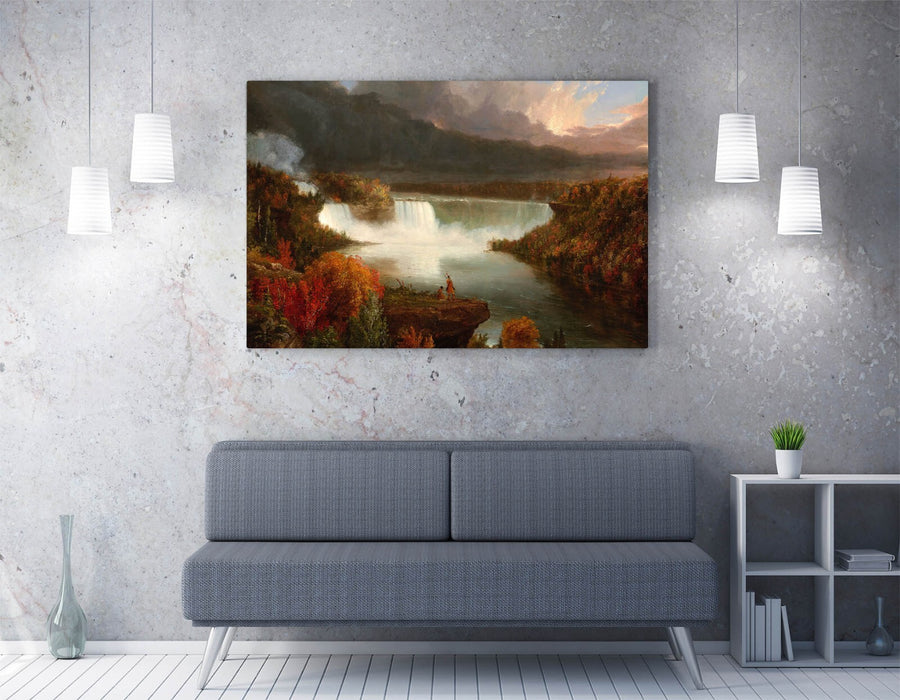 Canvas Wall Art - Thomas Cole Artwork | Niagara Falls Print on Premium Canvas