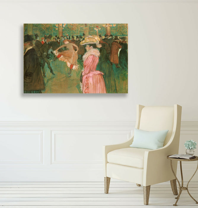 Henri Lautrec Moulin Rouge CANVAS WALL ART PRINT PAINTING ARTWORK FRAMED