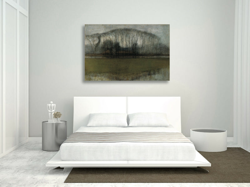Canvas Wall Art – Framed Piet Mondrian Print | Premium Satin Finish Painting