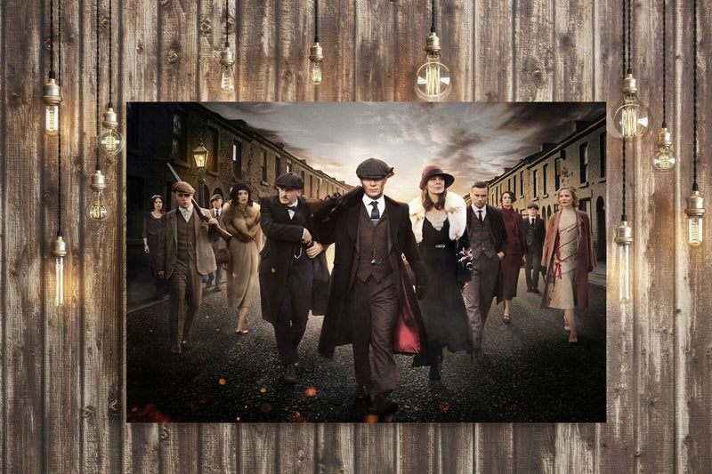 Peaky Blinders Crew - canvas wall art