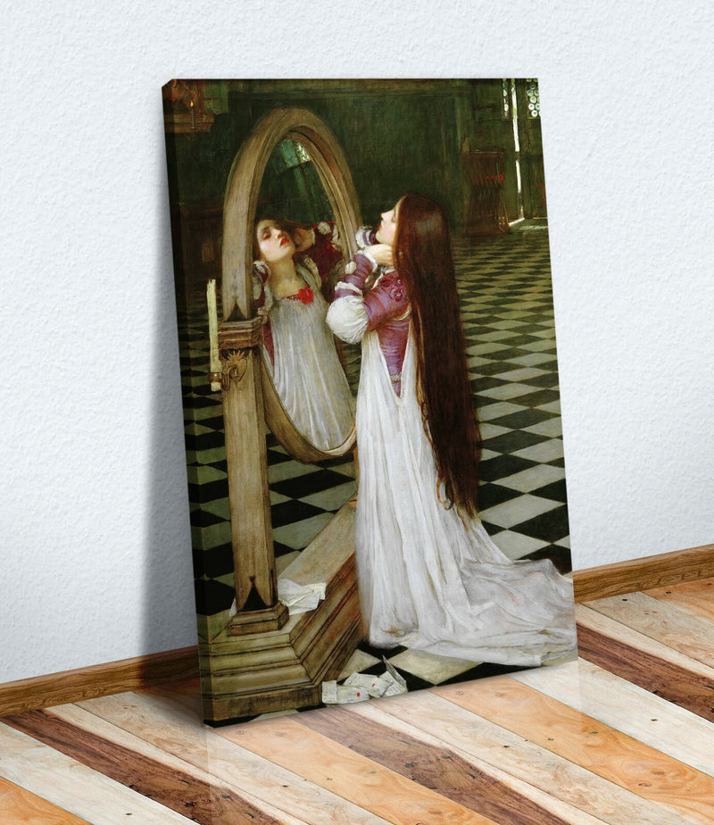 Canvas Wall Art – Framed Canvas Print of John W Waterhouse Mariana in the South