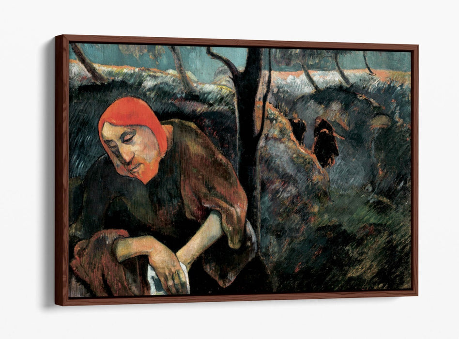 Float Effect Canvas Art – Paul Gauguin Christ On The Mount Of Olives Print