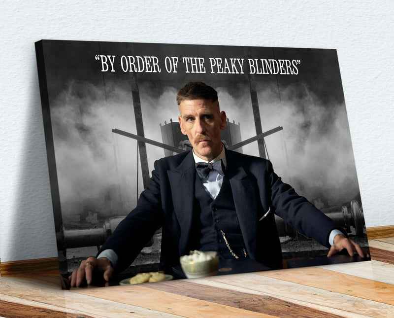 Peaky Blinders Arthur Shelby Canvas Wall Art | Framed Quote Print