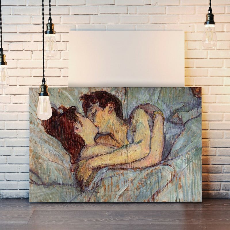 Canvas Wall Art – Henri Lautrec Painting | Premium Framed Print | Ready to Hang