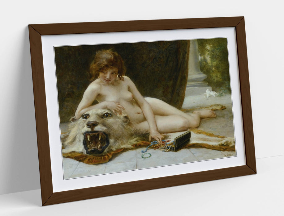 Framed Wall Art - Guillaume Seignac Jewelry Box Painting | Matte Paper Poster