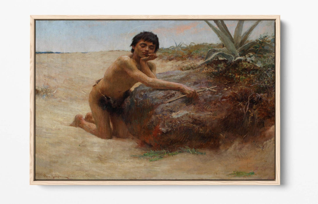 Canvas Wall Art Print – John The Baptist Art | Premium Float Effect Canvas Frame