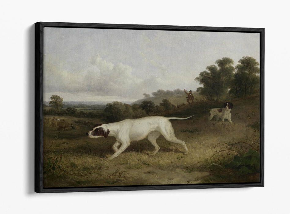 Float Effect Canvas - Edmund Bristow Landscape Wall Art Print | Premium Frame