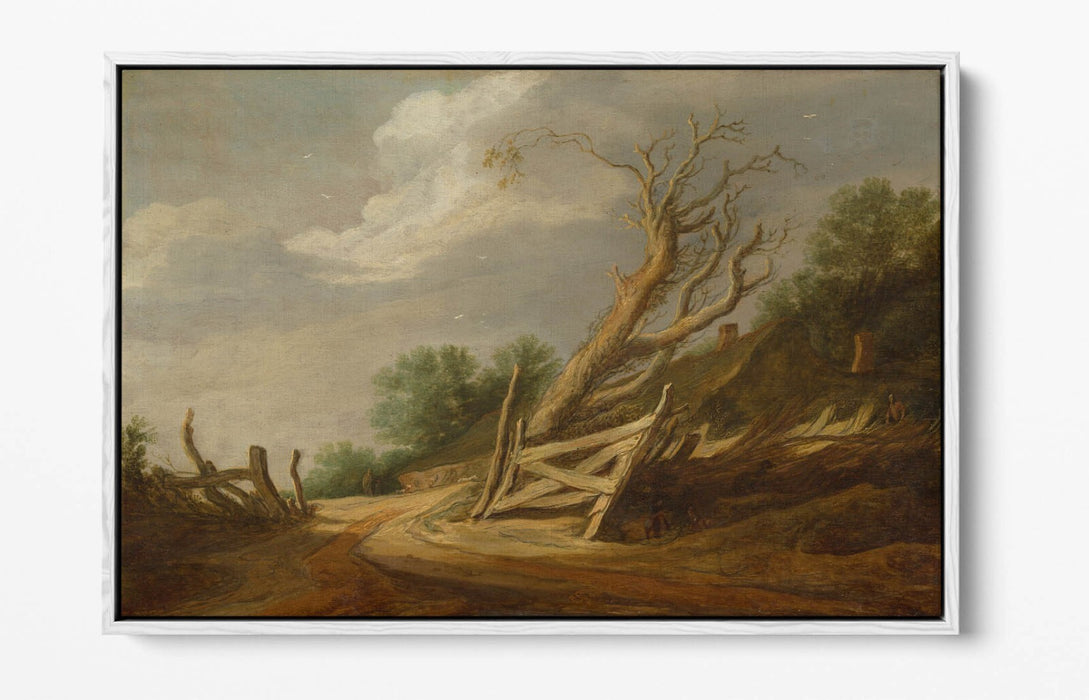 Float Effect Canvas Art - Pieter De Molijn Landscape | Premium Ready To Hang Wall Decor