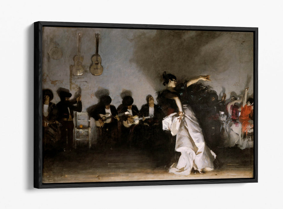 Float Effect Canvas Art – Spanish Dancer Wall Print With Premium Scratch Resistant Finish