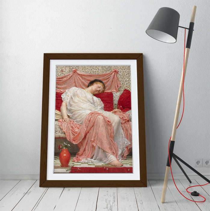 Framed Wall Art - Albert Joseph Moore Jasmine Painting Print | Handmade UK Decor