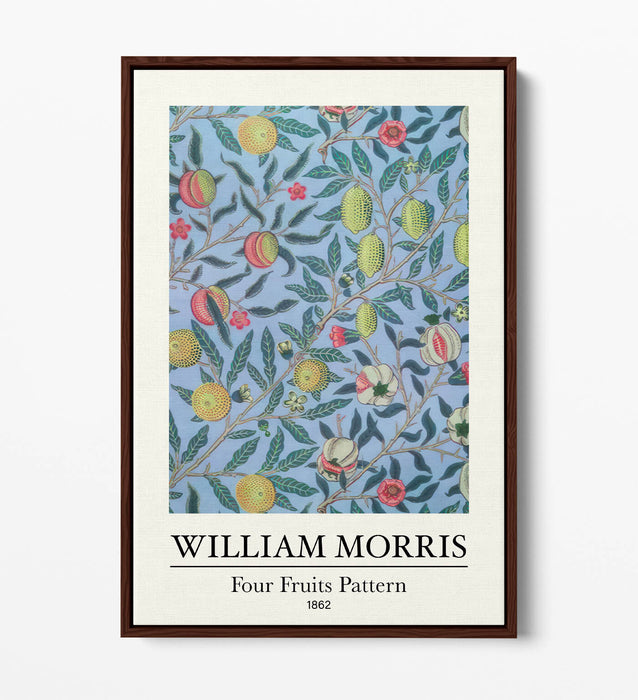 Canvas Art Print | Handmade UK Canvas With Fruit Pattern & Float Effect Frame