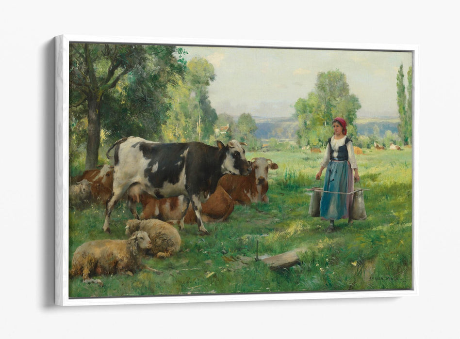 Canvas Wall Art - Float Effect Canvas Print on Custom MDF Frame with Varnish Finish