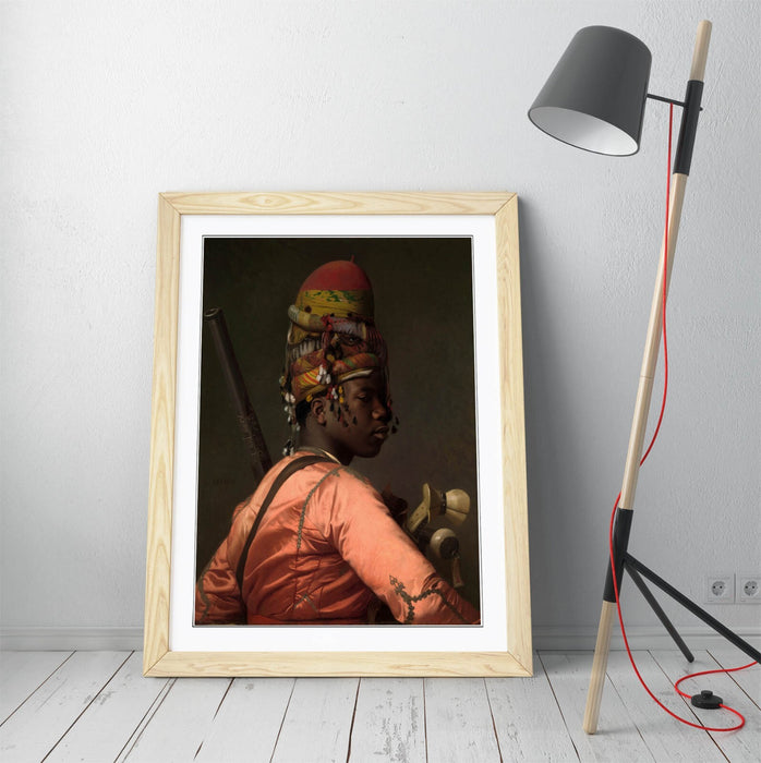 Framed Wall Art - Jean-Leon Gerome Bashi Bazouk Print | Matte Paper Poster
