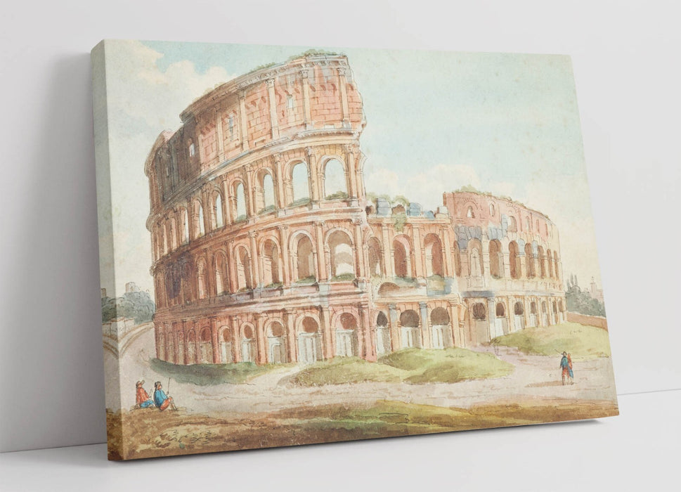 Canvas Wall Art - Michel-Vincent Brandoin Colosseum Rome Print, Ready to Hang