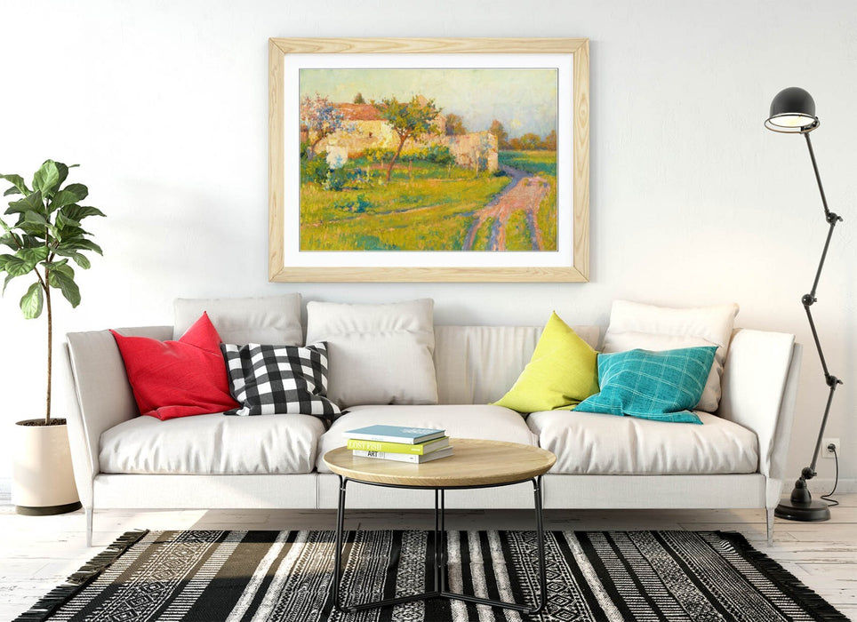 Framed Wall Art - Robert William Vonnoh Spring In France Print | Matte Paper Poster