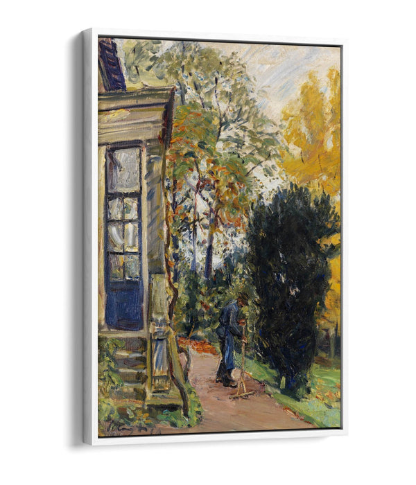 Canvas Wall Art Print – Max Slevogt Gardener | Premium Float Frame, Handmade UK